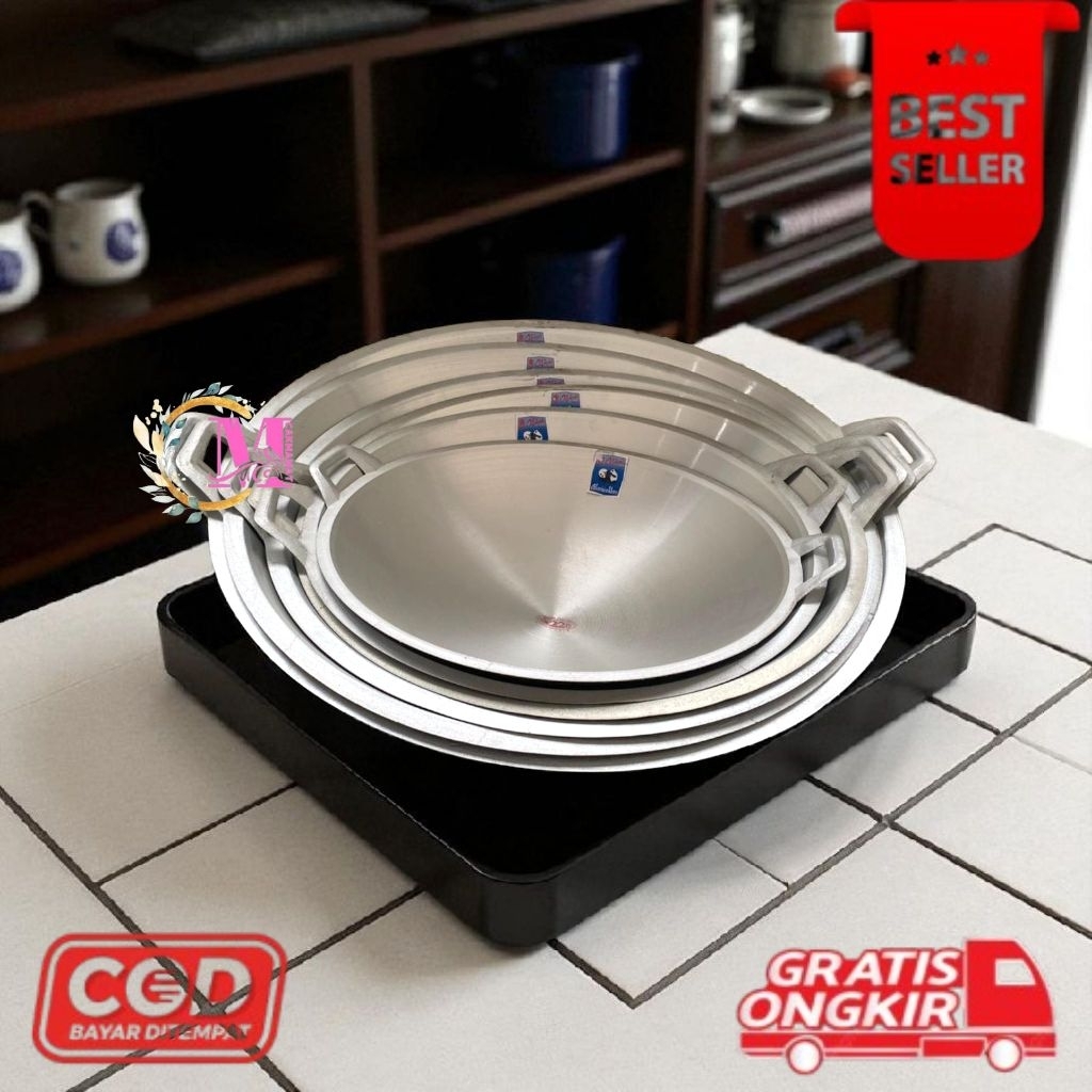 [CM] Wajan cor aluminium UK 12cm