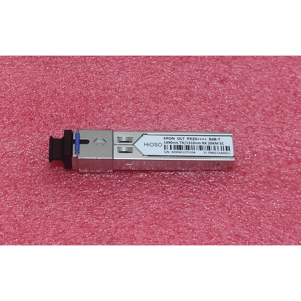 SFP Epon PX20 Hioso SFP Epon 7db 8db 9db - Hioso SFP Epon PX20 20km
