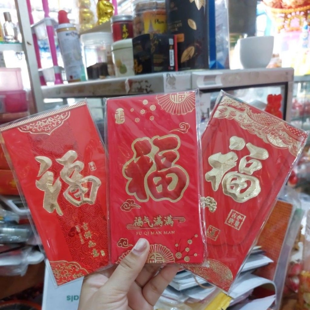 

ANGPAU MERAH FUK PANJANG / AMPLOP MERAH PANJANG / ANGPAO IMLEK