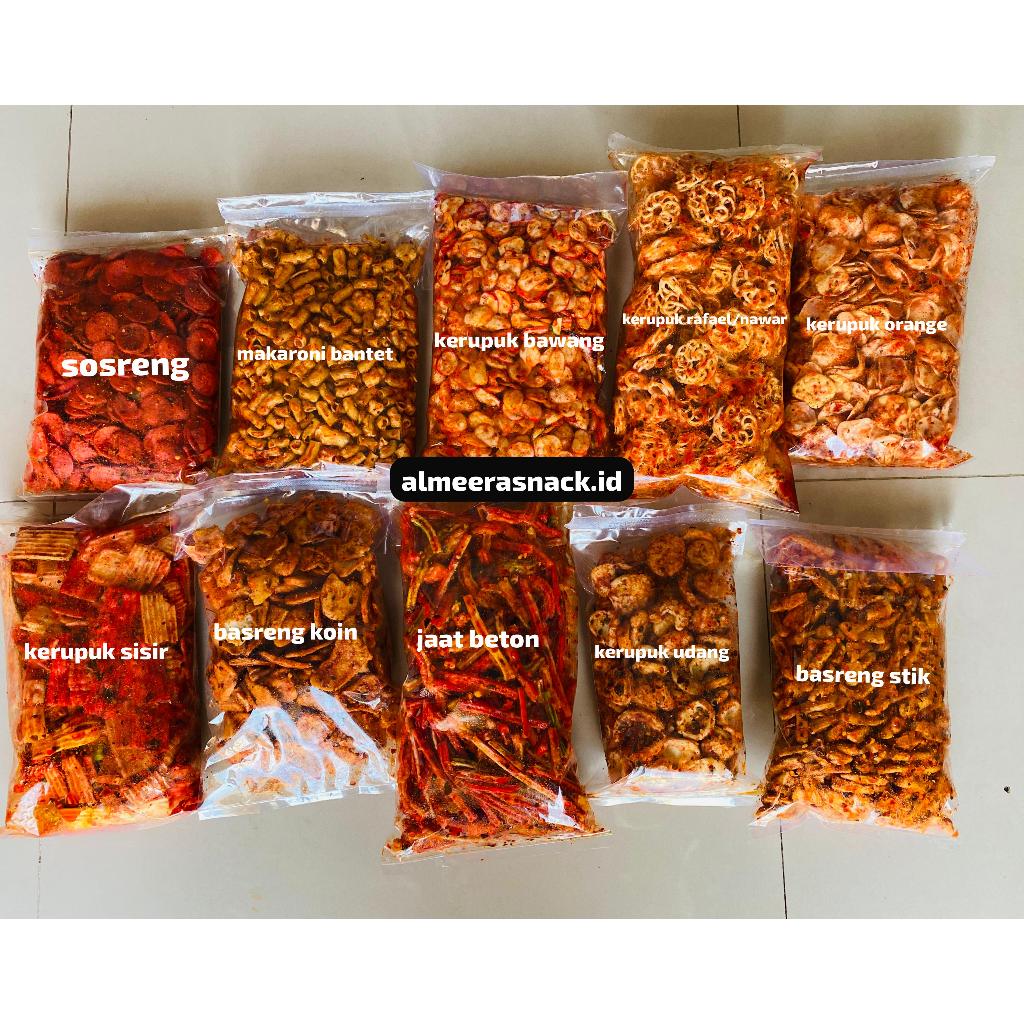 

SEBLAK MIX 1KG DAPAT 2 PRODUK KEMASAN 500GRAM/PAKET BUNDLING/PAKET HEMAT