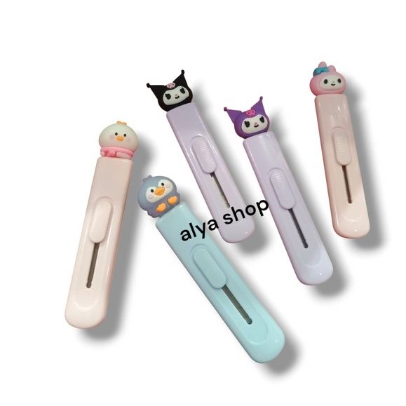 

CUTTER MINI KARAKTER | PISAU CUTTER KARAKTER SUNRIO