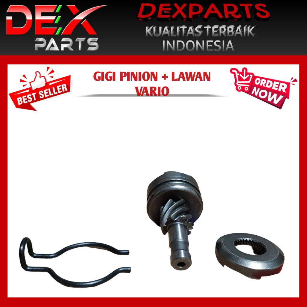 GIGI PINION + LAWAN KICK STATER VARIO