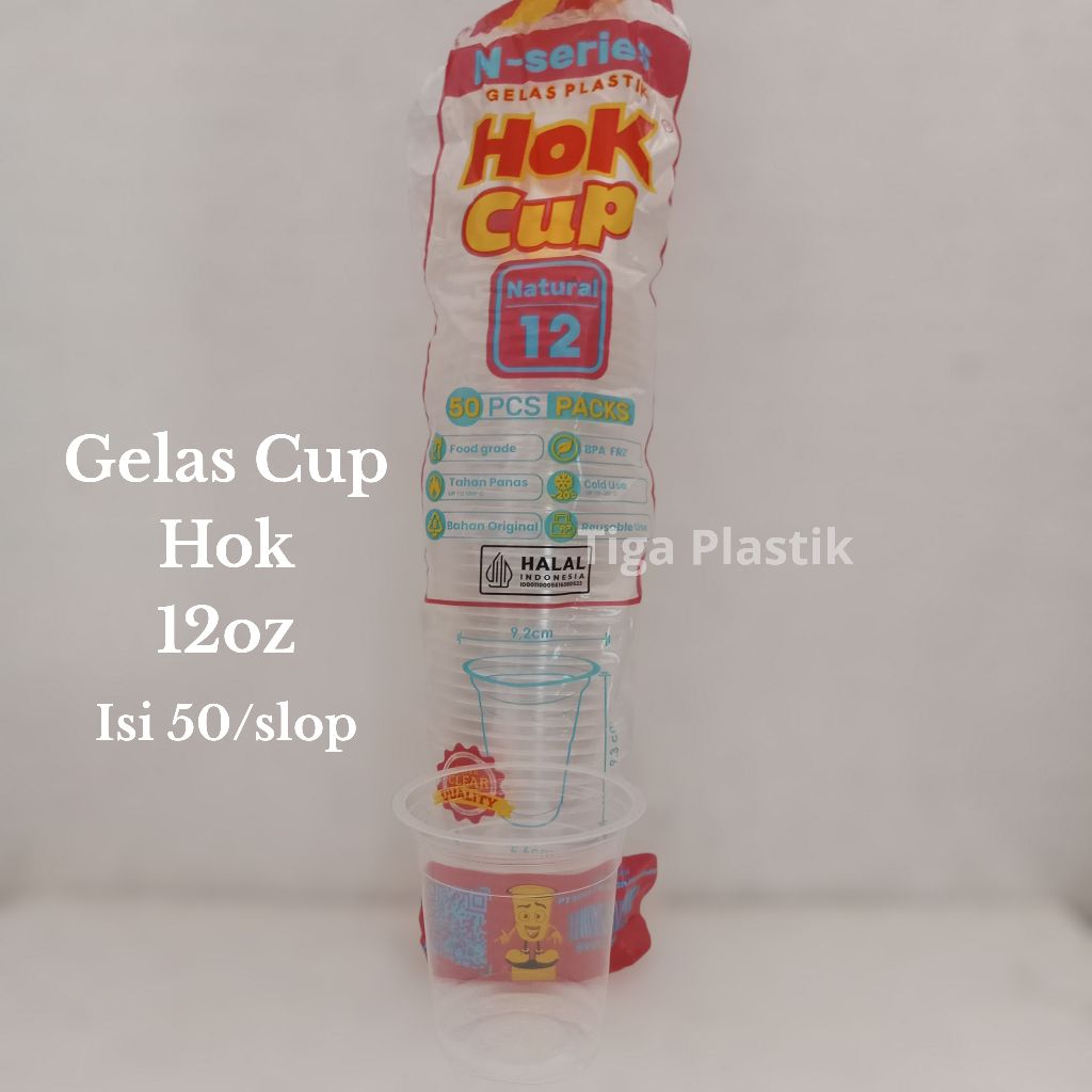 Cup Gelas Hok 12oz