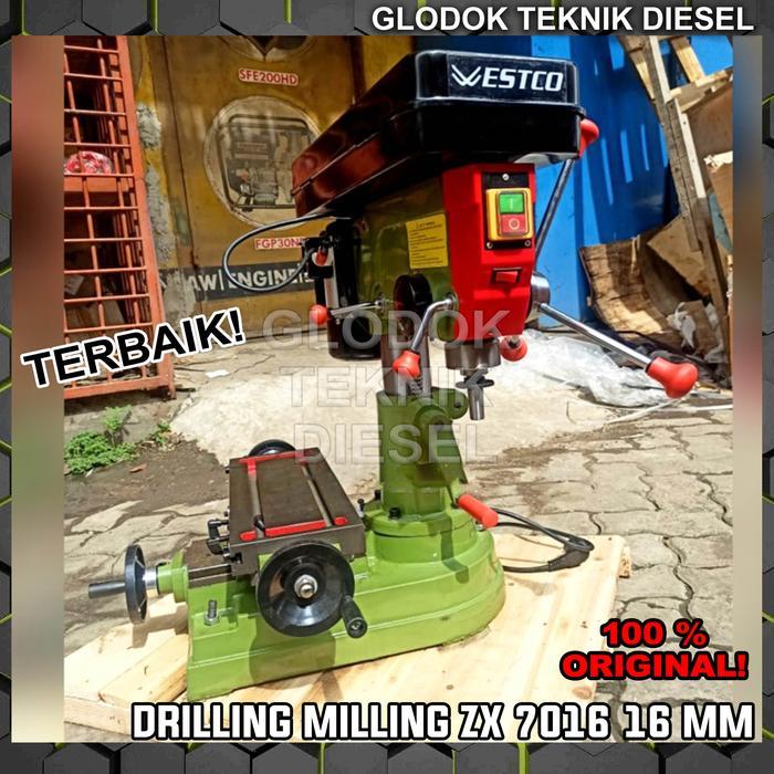 XIAN DRILLING & MILLING MACHINE ZX 7016 16 MM ORIGINAL TERBAIK BOR DUDUK 16 MM TERBAIK