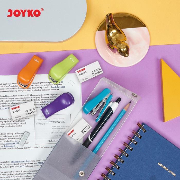 

STAPLER DAN STAPLES JOYKO 1 SET - JOYKO STAPLER ST 18 - STAPLES JOYKO KECIL