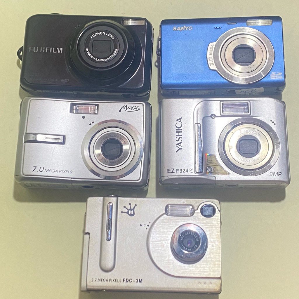 [BACA DESC] Kamera Digital FUJIFILM BENQ MPIX SANYO YASICHA SPECTRA SAHITEL Pocket Digicam Camdig Be