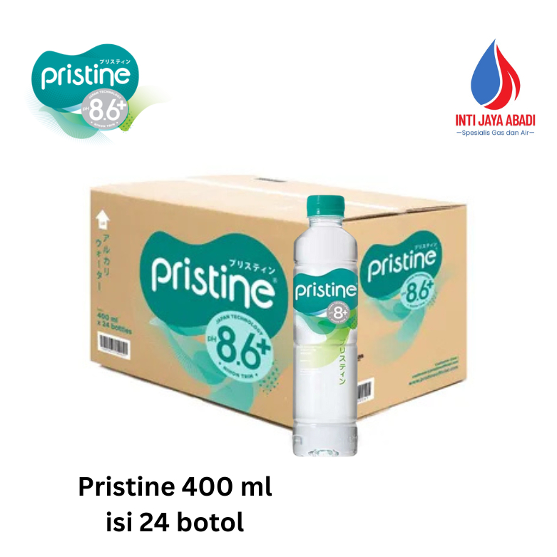 

PRISTINE Air Minum pH 8.6+ 400 ml (24 Botol) / Dus