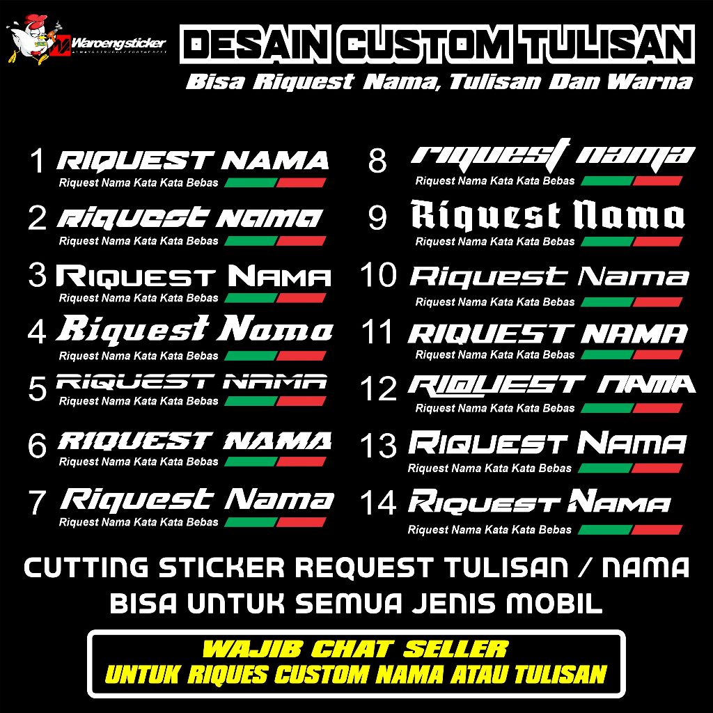 CUSTOM STIKER CUTTING BAHAN NYALA / REFLEKTIF KACA DEPAN TRUK , TRUCK , MOBIL , PICKUP DAN LAIN LAIN