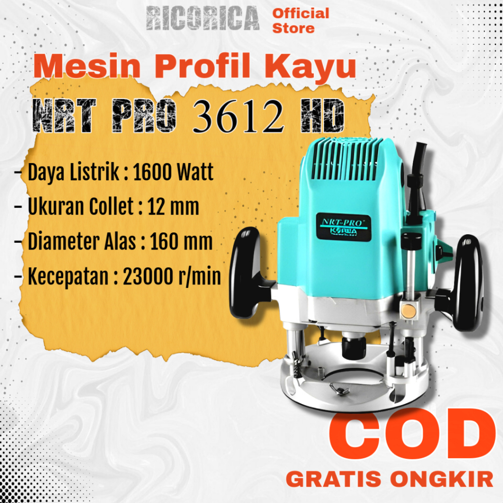 Mesin Kayu Alat Perkakas Peralatan Tukang Pertukangan Wood Trimmer Trimer Profil Propil Kayu Nrt Pro