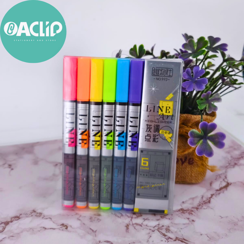 

HIGHLIGHTER NO.993 I HIGHLIGHTER 6 COLORS