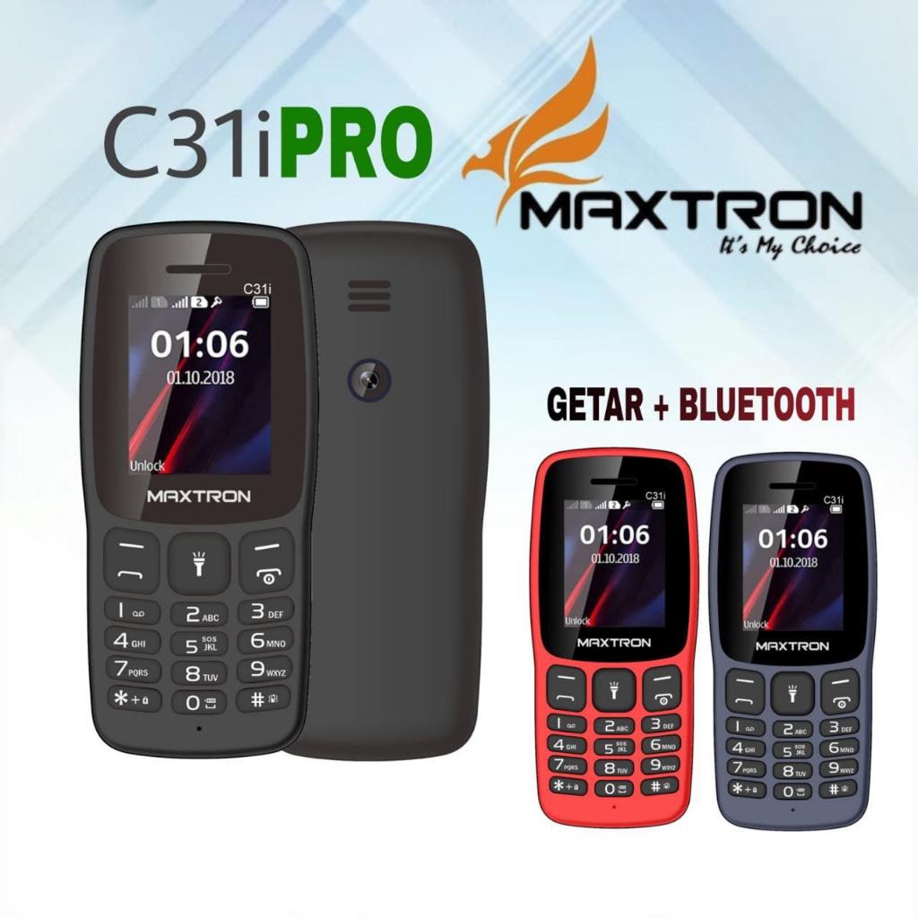 MAXTRON C31I PRO - HP CANDYBAR 1,8 INCH DUAL SIM GSM KAMERA RADIO