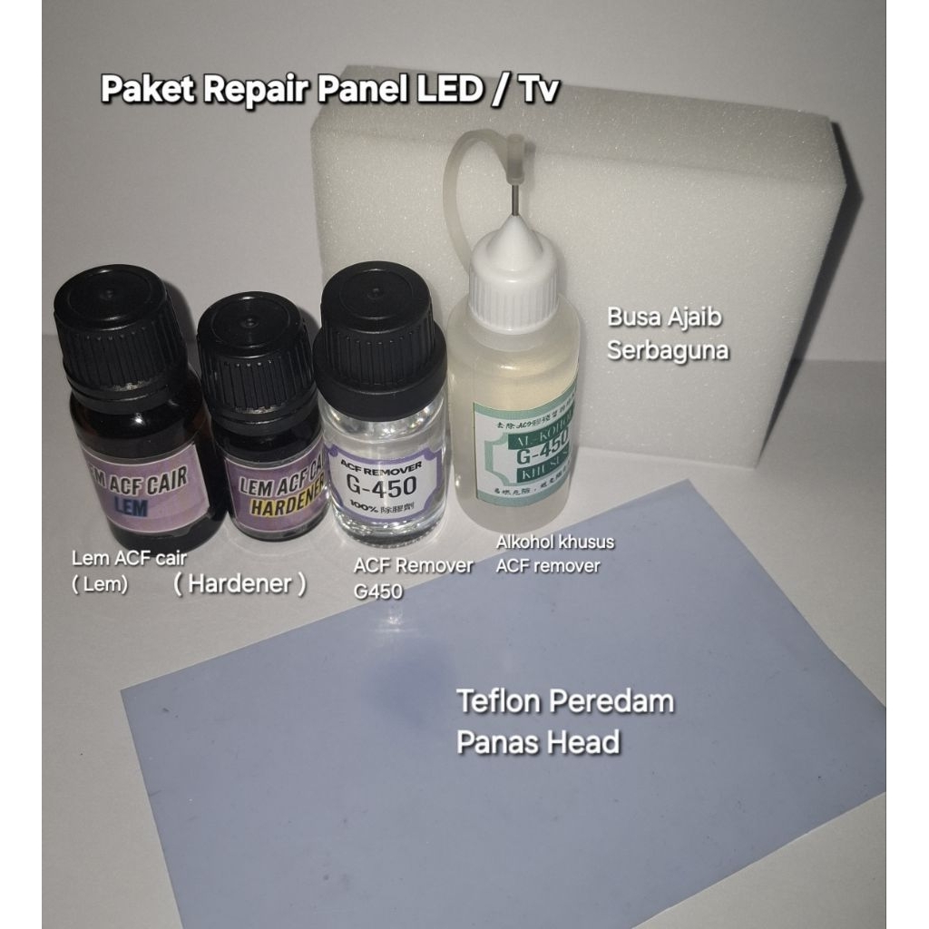 

Paket Repair Panel LED 20ml/cc