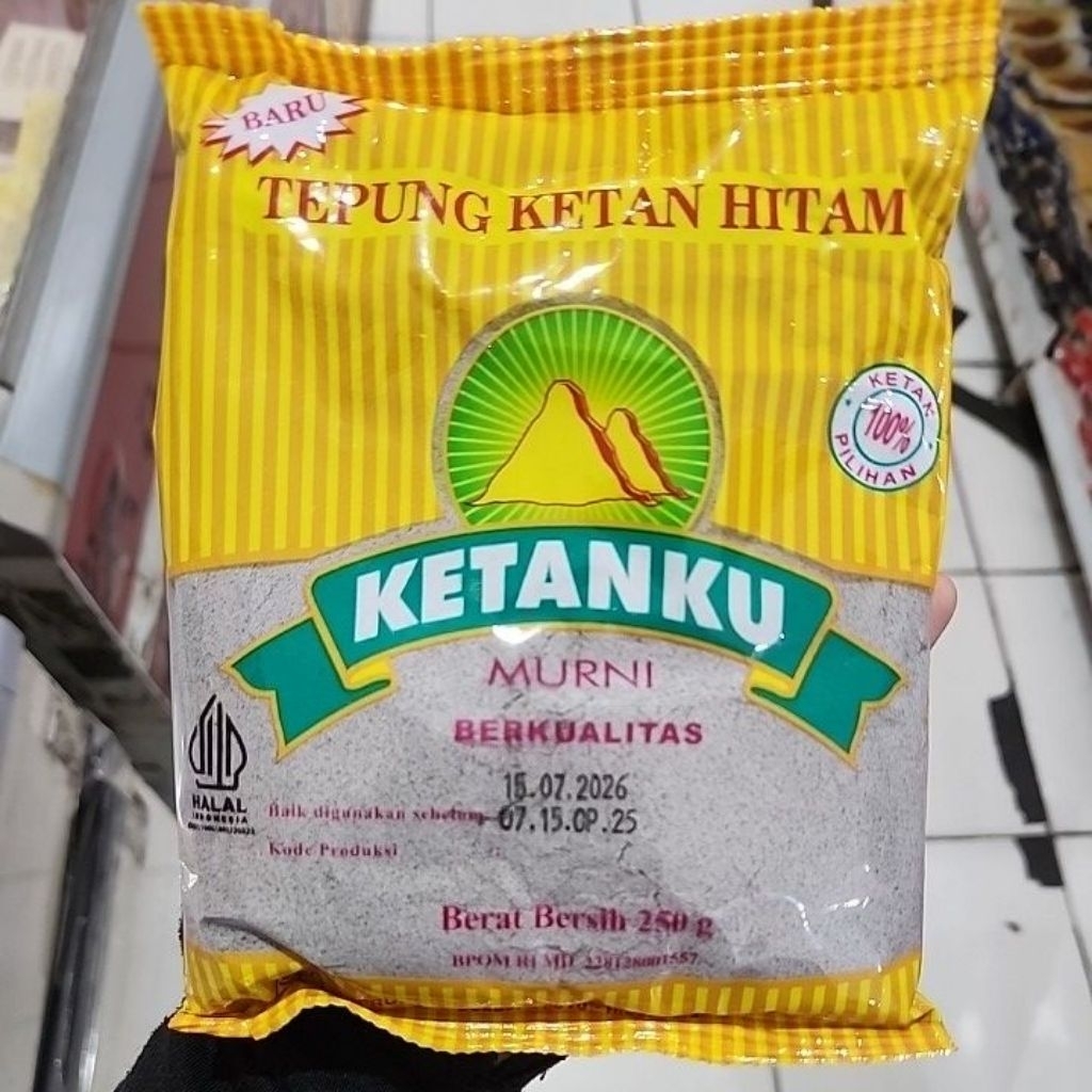 

KETANKU TEPUNG KETAN HITAM 250G