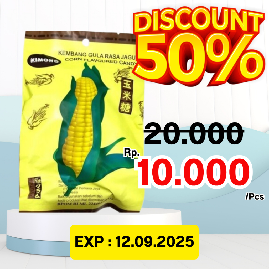 

Kimono Permen Jagung New 150gr – Permen Manis dengan Rasa Jagung yang Unik