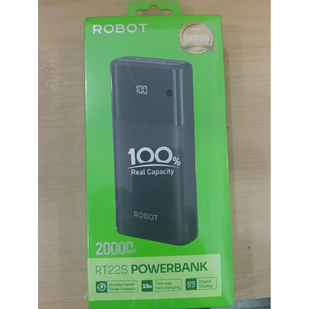 Powerbank Robot 20000mah, RT22S