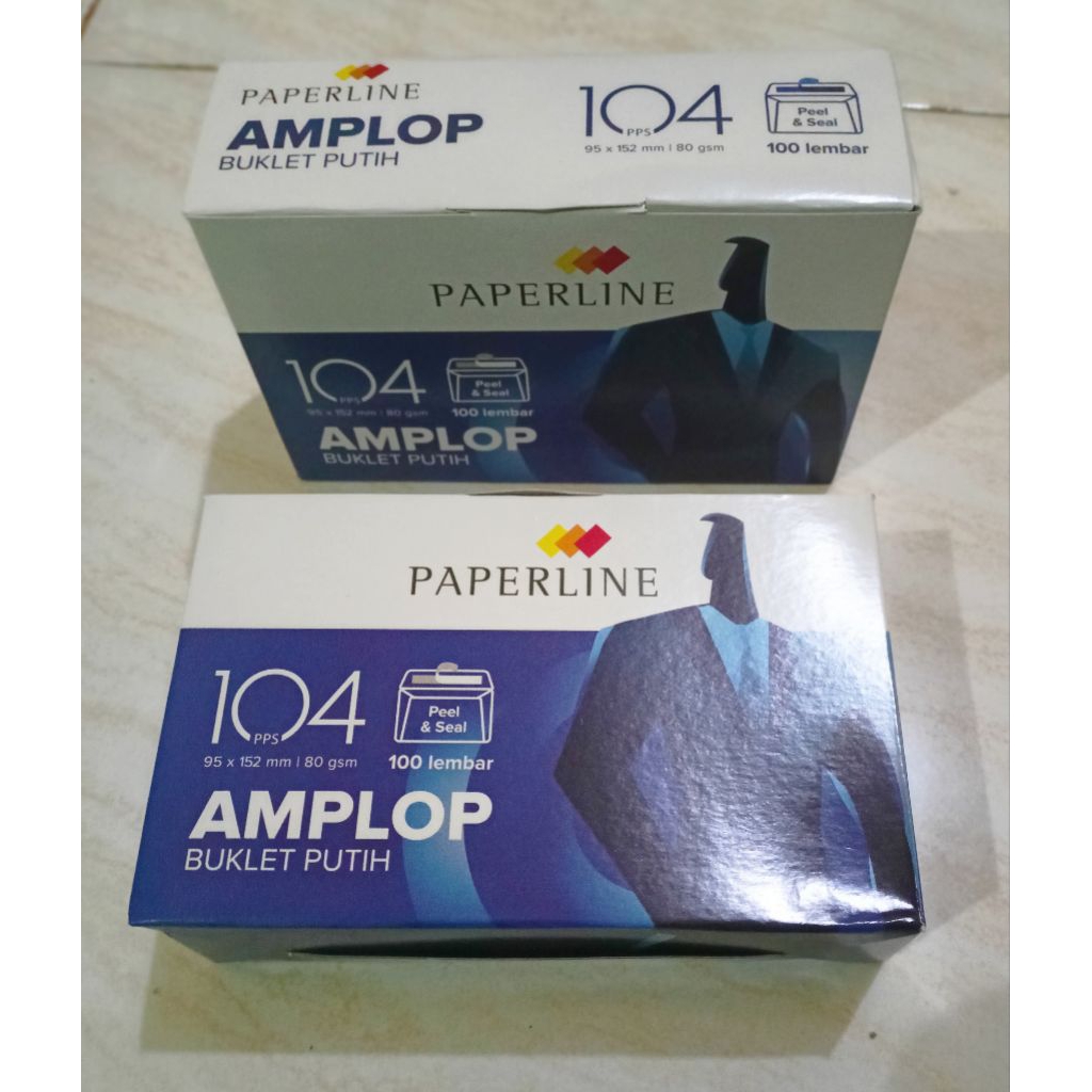 

(100 Lbr) AMPLOP BERPEREKAT PAPERLINE 104 PERPAK