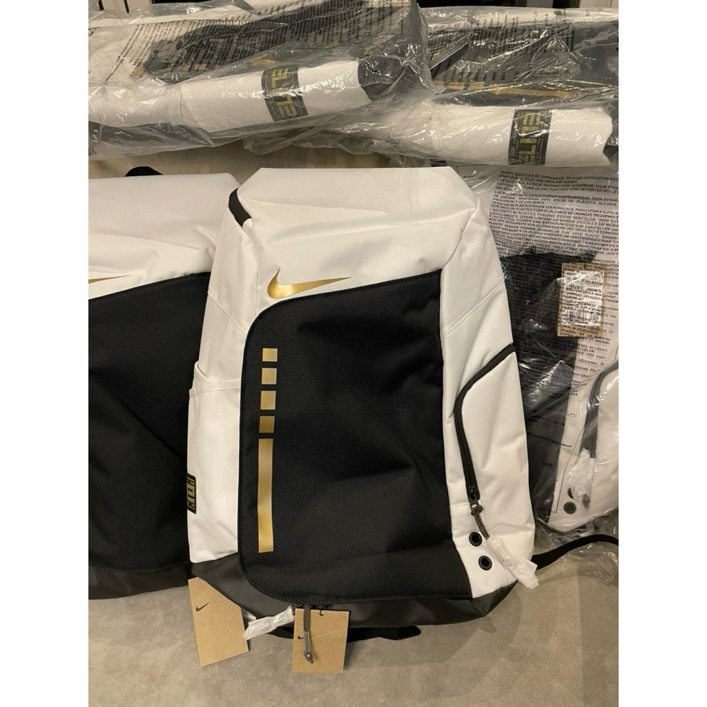 Nike Hoops Elite 32L Backpack || White Gold