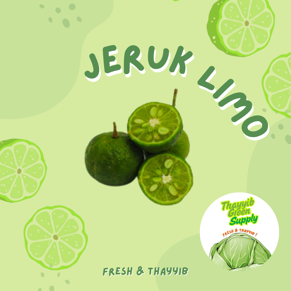

JERUK LIMAU SEGAR / JERUK LIMO FRESH 1 KG - THAYYIB GREEN SUPPLY