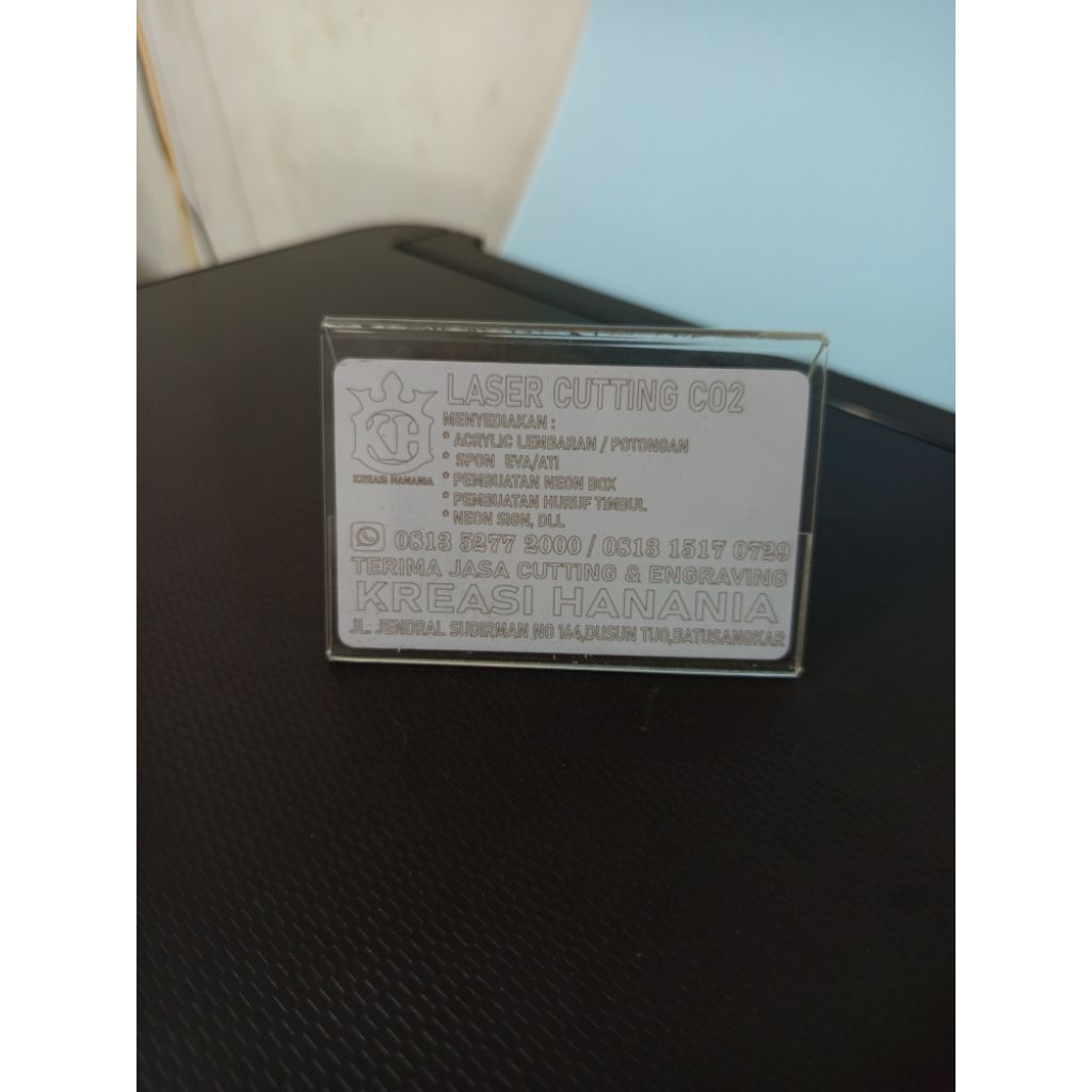 

Stand akrilik frame harga, stand kartu nama, akrilik price tag harga UK 9x6cm