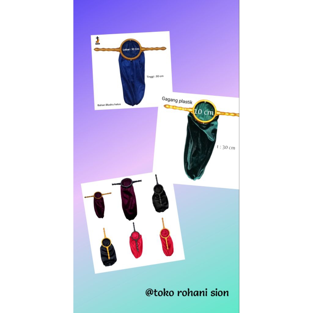 Kantong Persembahan Plastik