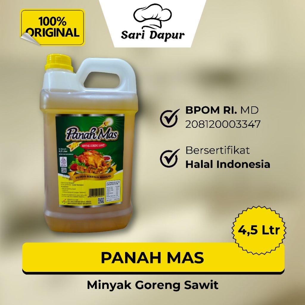 

PANAH MAS Minyak Goreng Sawit 4,5 Liter