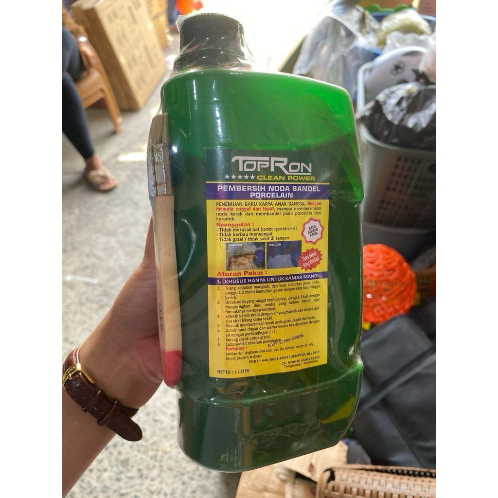 tapron pembersih keramik kerak / wc