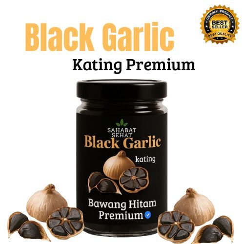 

Sahabat Sehat - Bawang Hitam Kating Premium Black Garlic Fermentasi Herbal 100% Alami