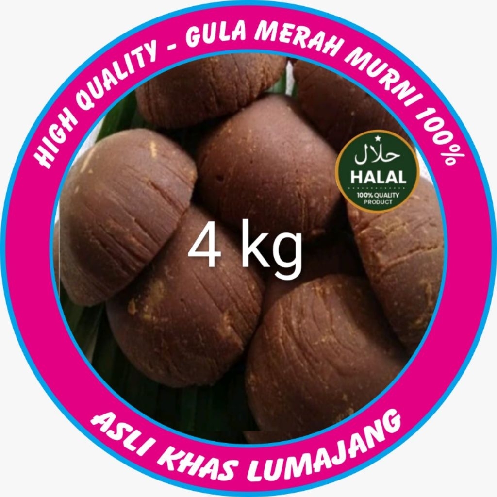 

gula merah murni gula jawa asli 4kg