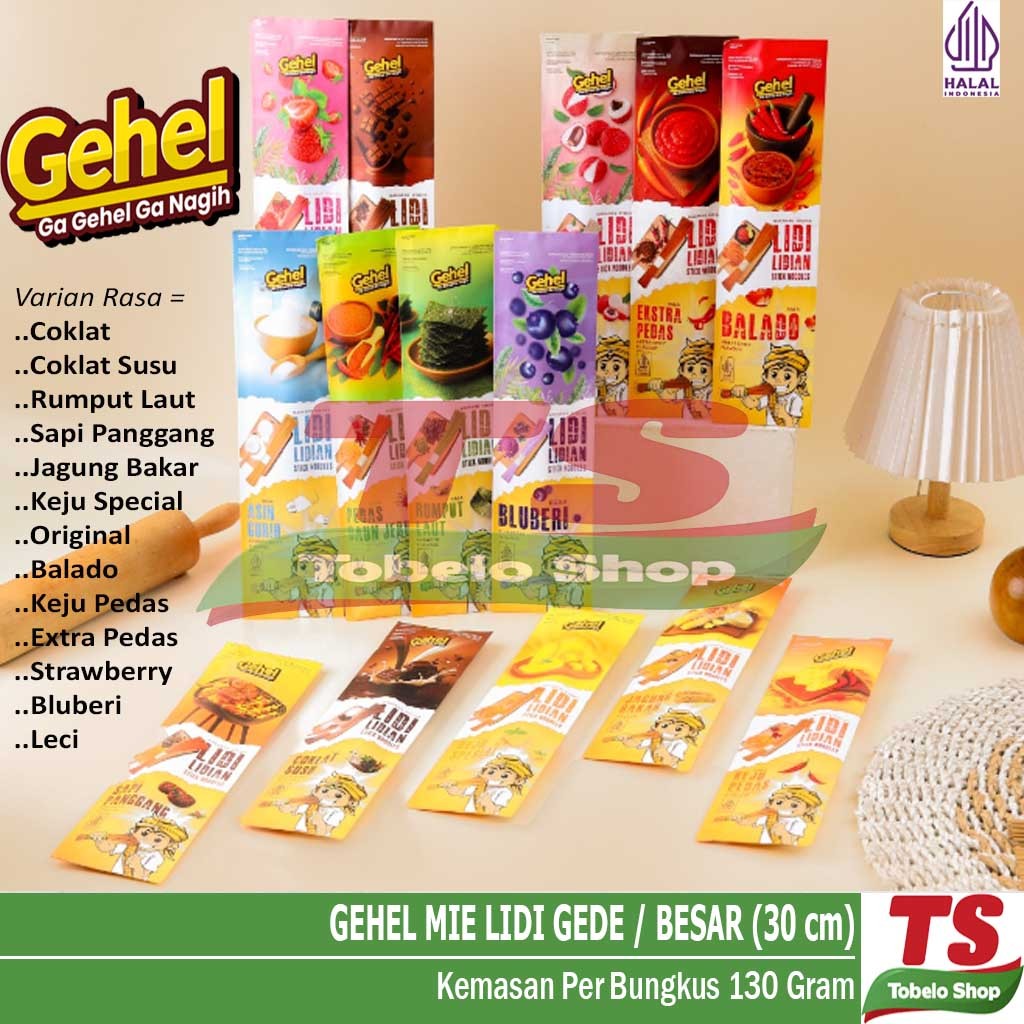 

GEHEL MIE LIDI 130 GRAM / GEHEL MI LIDI BESAR 30 CM