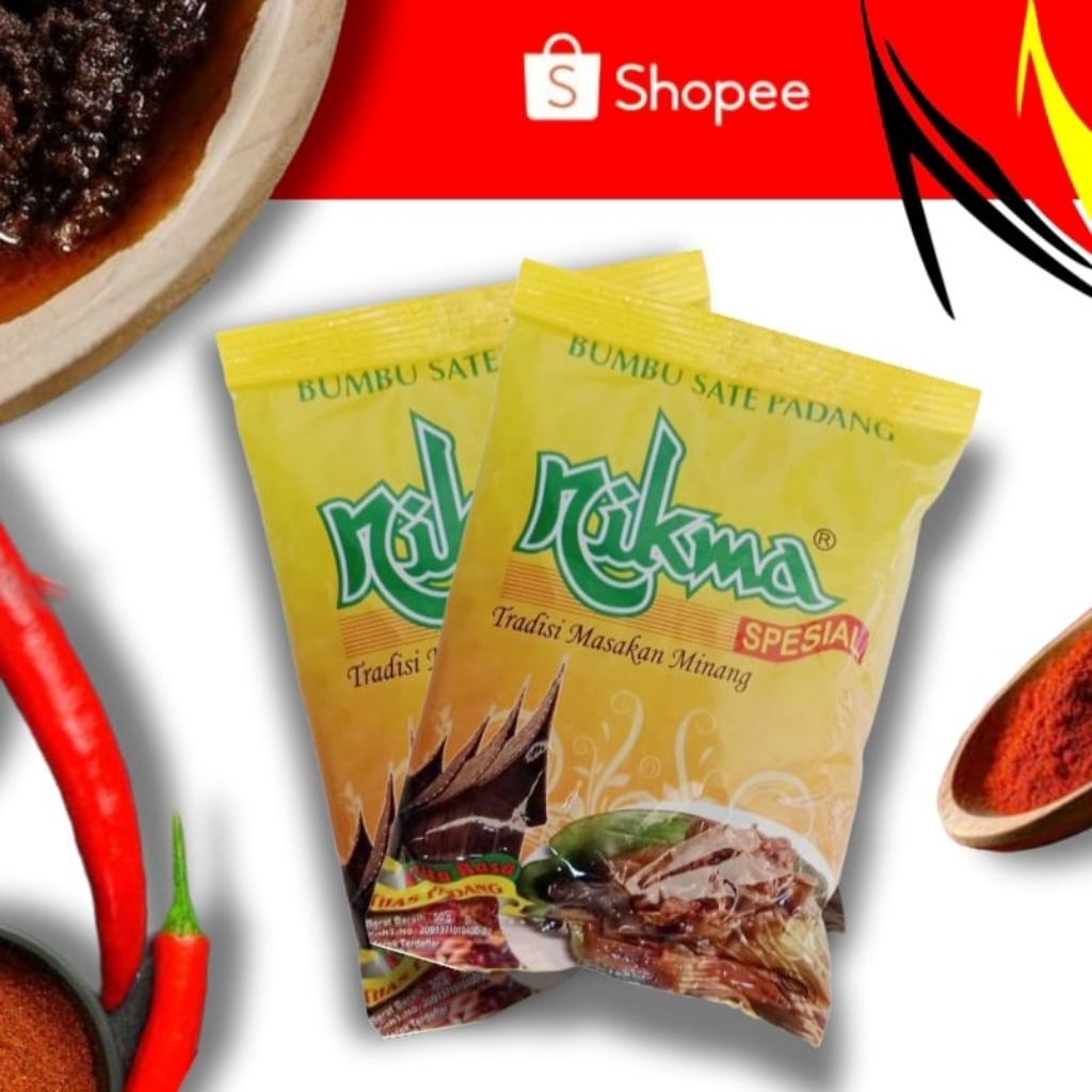 

Bumbu Sate Padang Nikma 50gr