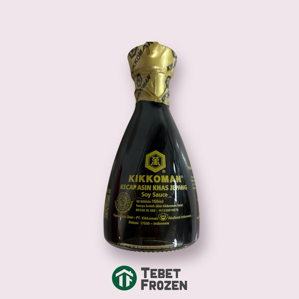 

KIKKOMAN SOY SAUCE 150ML - TEBET FROZEN