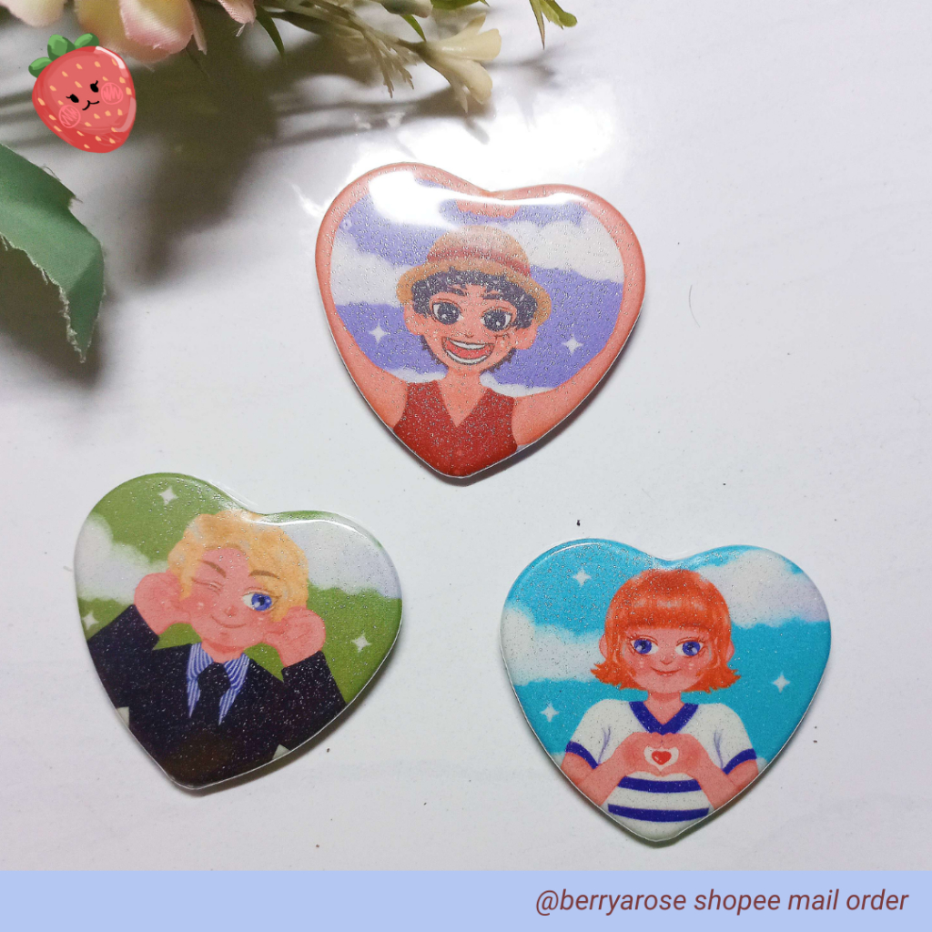 Heart Pin [One Piece | Gojohime]