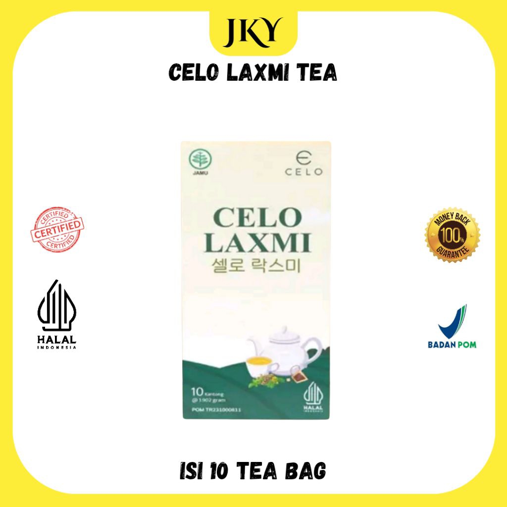 

(READY STOCK SIAP KIRIM) CELO PREMIUM LAXMI TEA 10 TEA BAG - celo.beaute - celobeautebycece - celobeauteofficial
