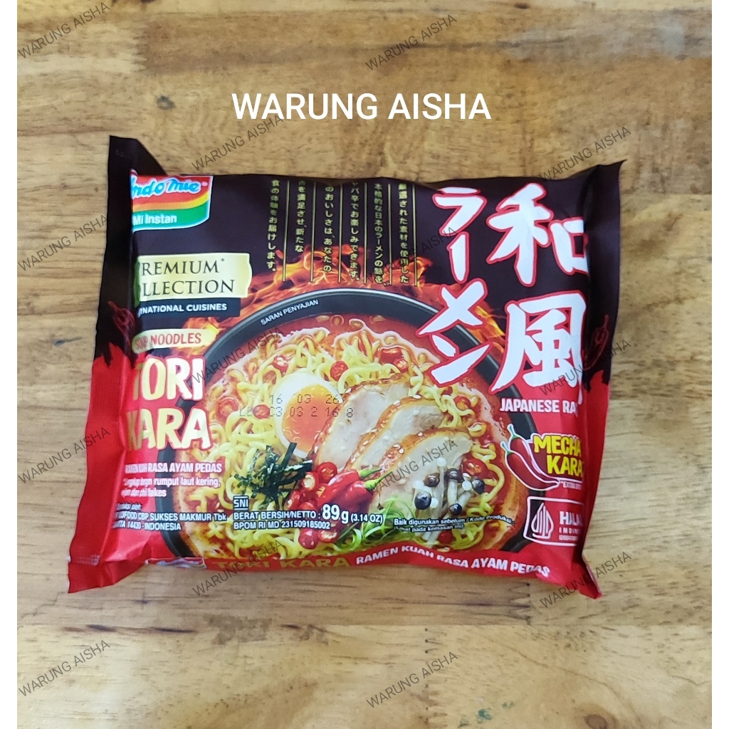 

Mi Instan Indomie Premium Collection Tori Kara | Tori Miso | Spicy Ramyeon | Fiery Chikin