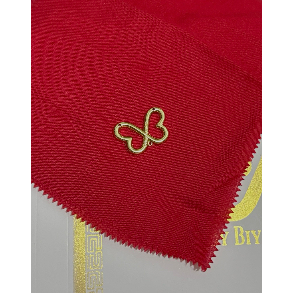 By Biyandah Syari Voal Basic Premium 130x130 lasercut plat mewah