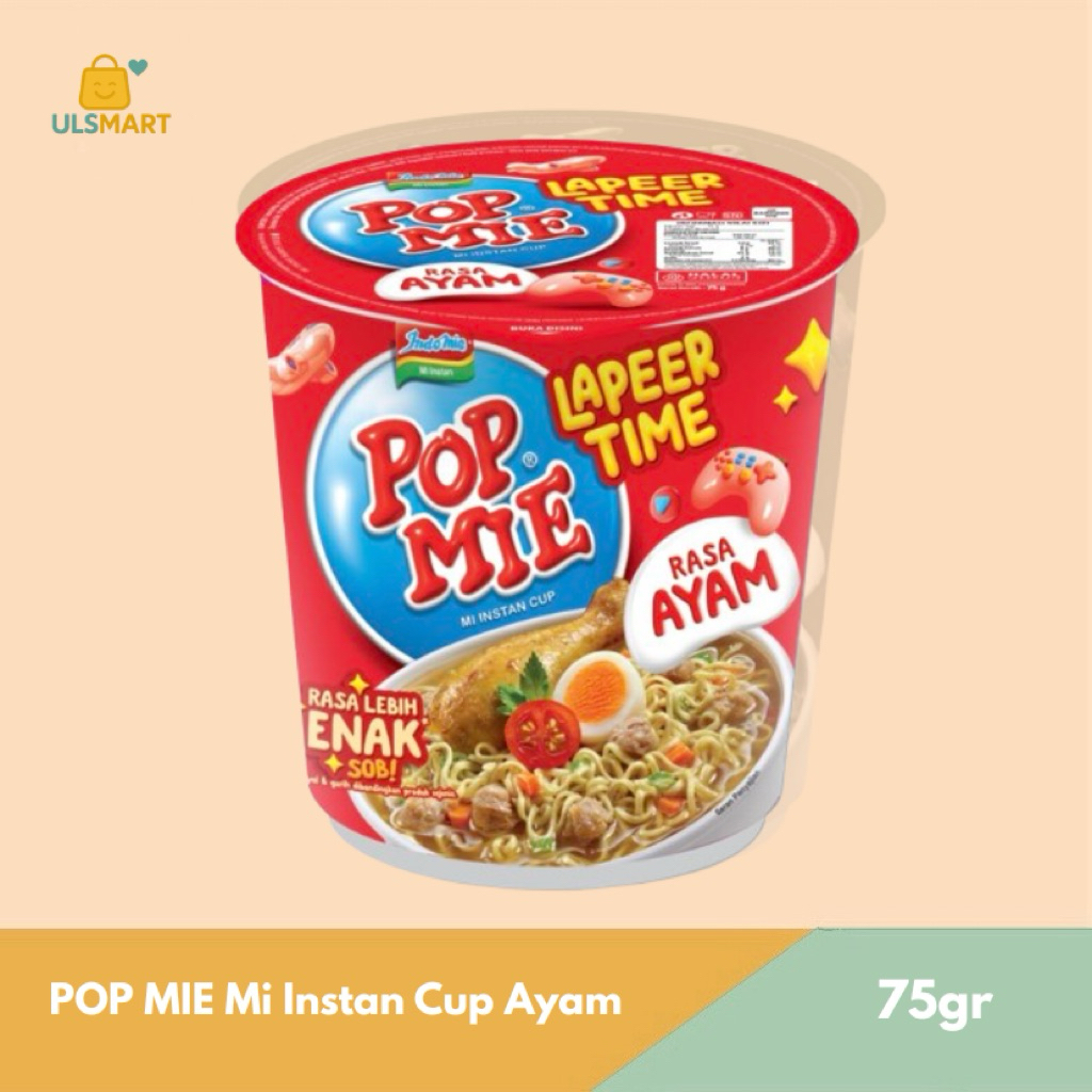 

POP MIE Mi Instan Cup Ayam