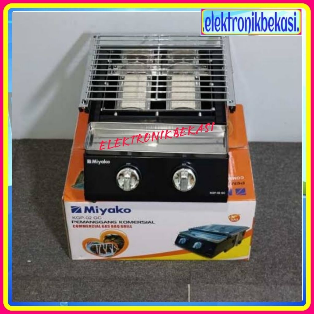 PANGGANGAN MIYAKO KGP 02 GC / PANGGANGAN MIYAKO 2 TUNGKU / KOMPOR GAS MIYAKO KGP-02GC 2 TUNGKU