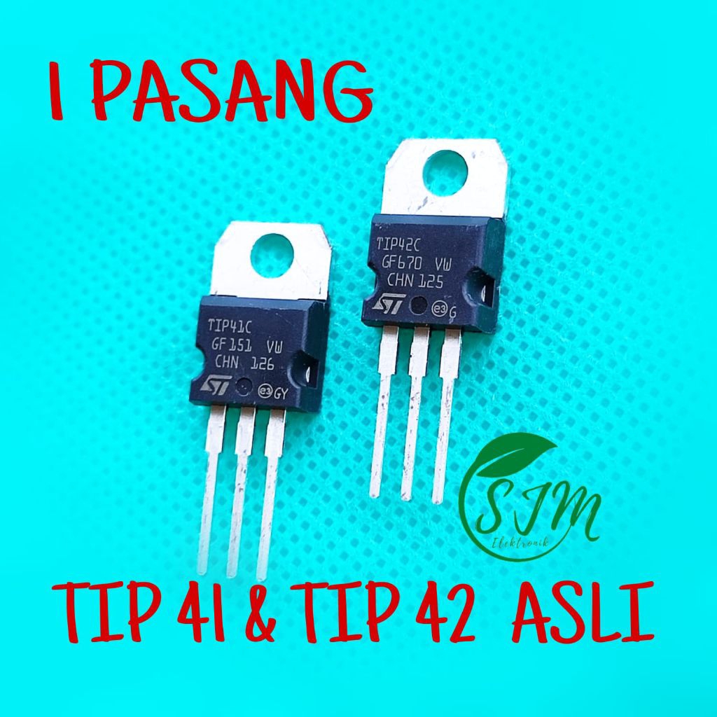 Tip41 Tip42 Asli Sepasang Transistor tip 41 tip 42