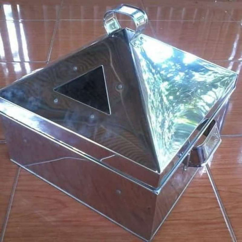 Promo Terlaris Diskon Klakat Kukusan Kotak 40 Cm 1 Sarangan 1 Susun Stainless