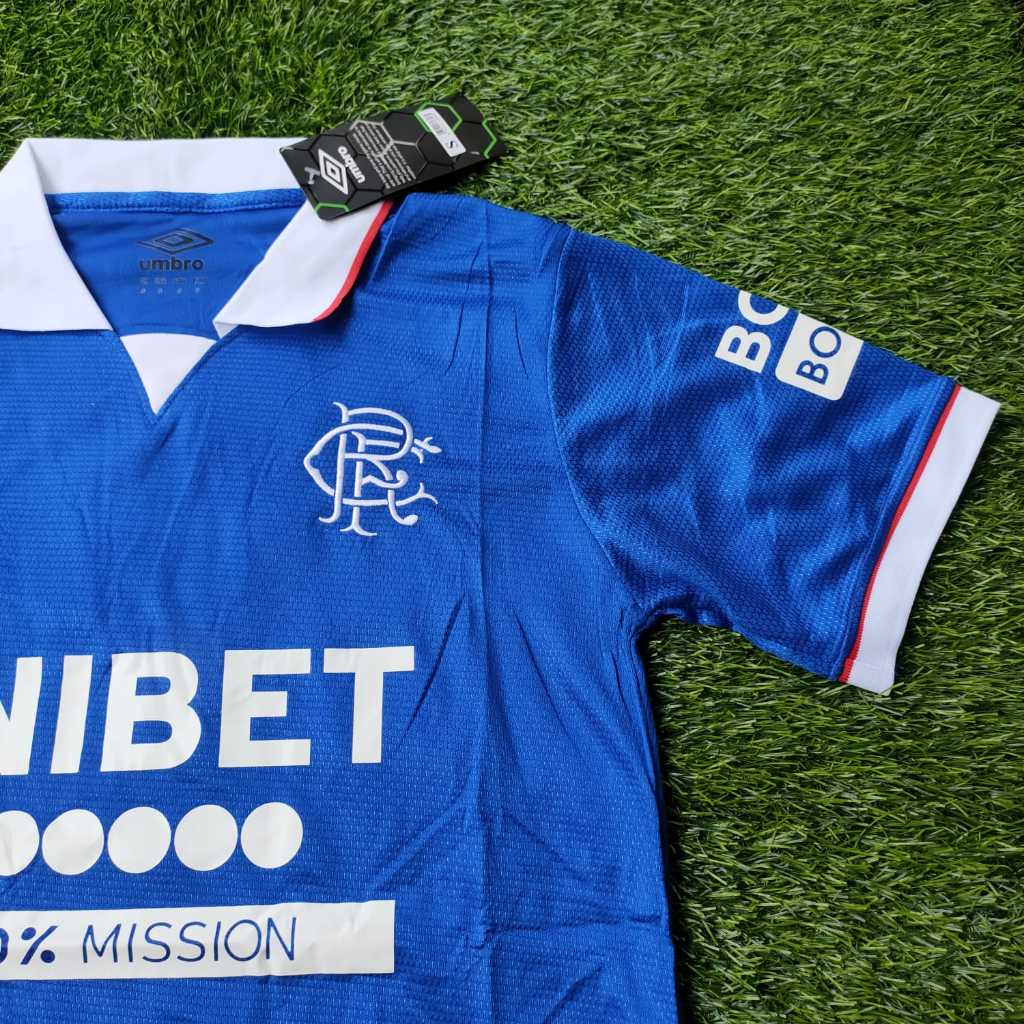 JERSEY BOLA GLASGOW RANGERS HOME 25/26 GRADE ORI IMPORT
