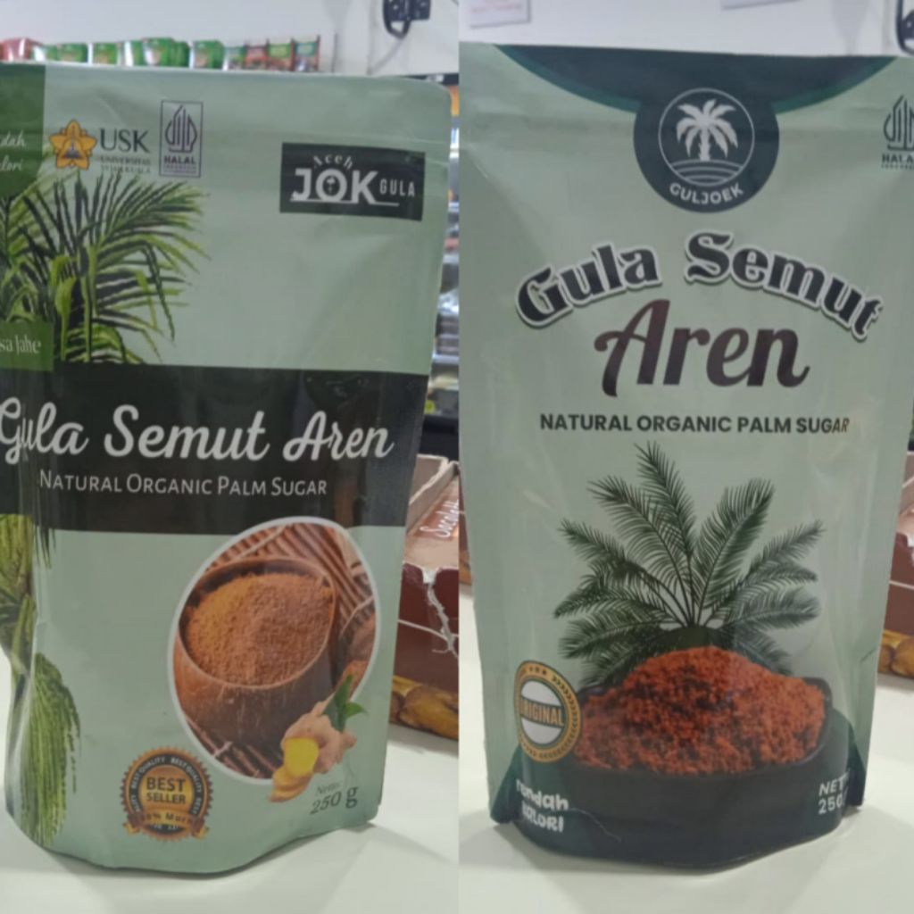 

Gula Aren Semut Original dan Rasa Jahe 250 g