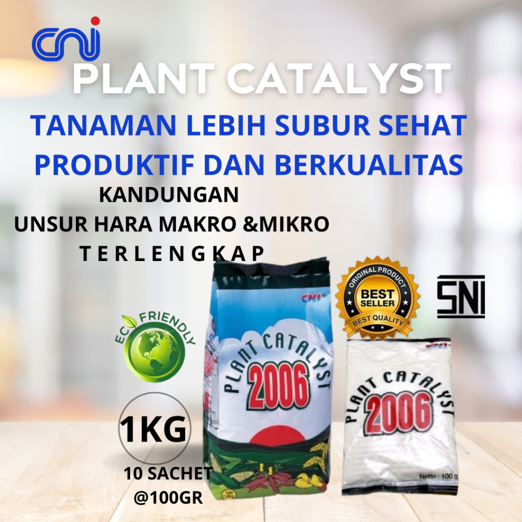 _Adudushop Plant Catalyst 2006 Sachet 100 Gr Pupuk Untuk Semua Jenis Tanaman 17 Unsur Hara Makro