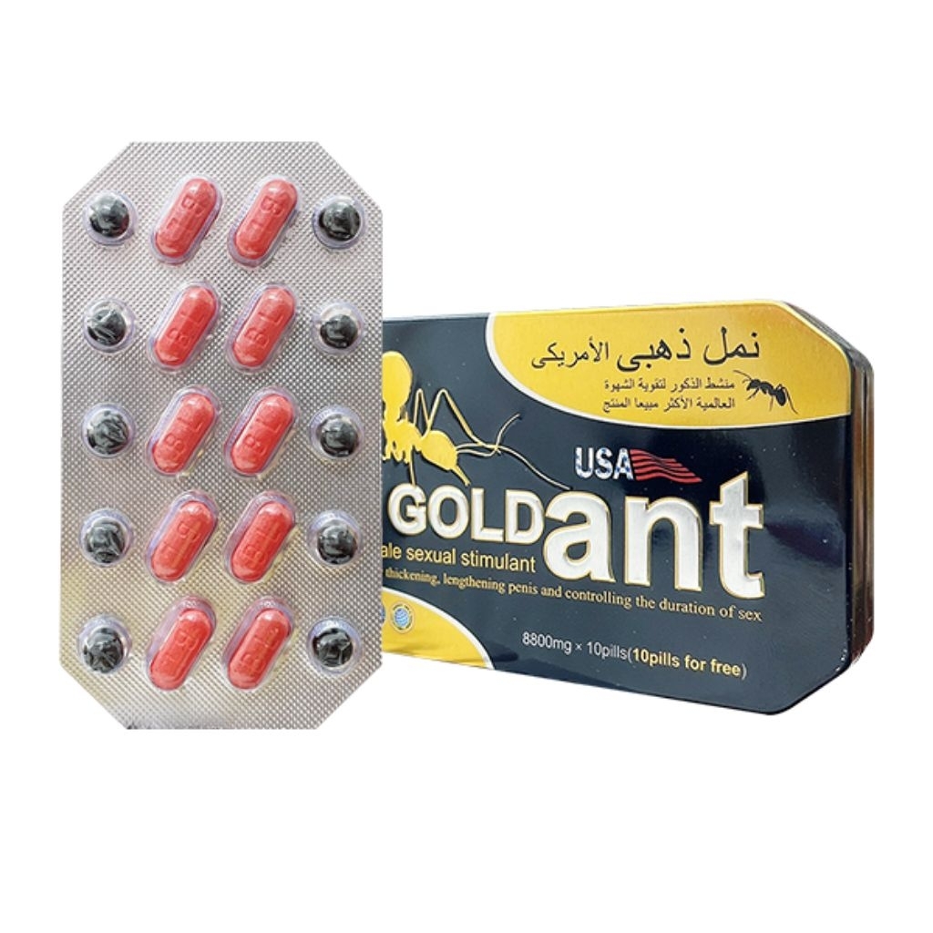 GOLD ANT PILLS - OBAT GOLD ANT - GOLD ANT ORIGINAL | OBAT TAHAN LAMA - OBAT VITALITAS PRIA - OBAT ST