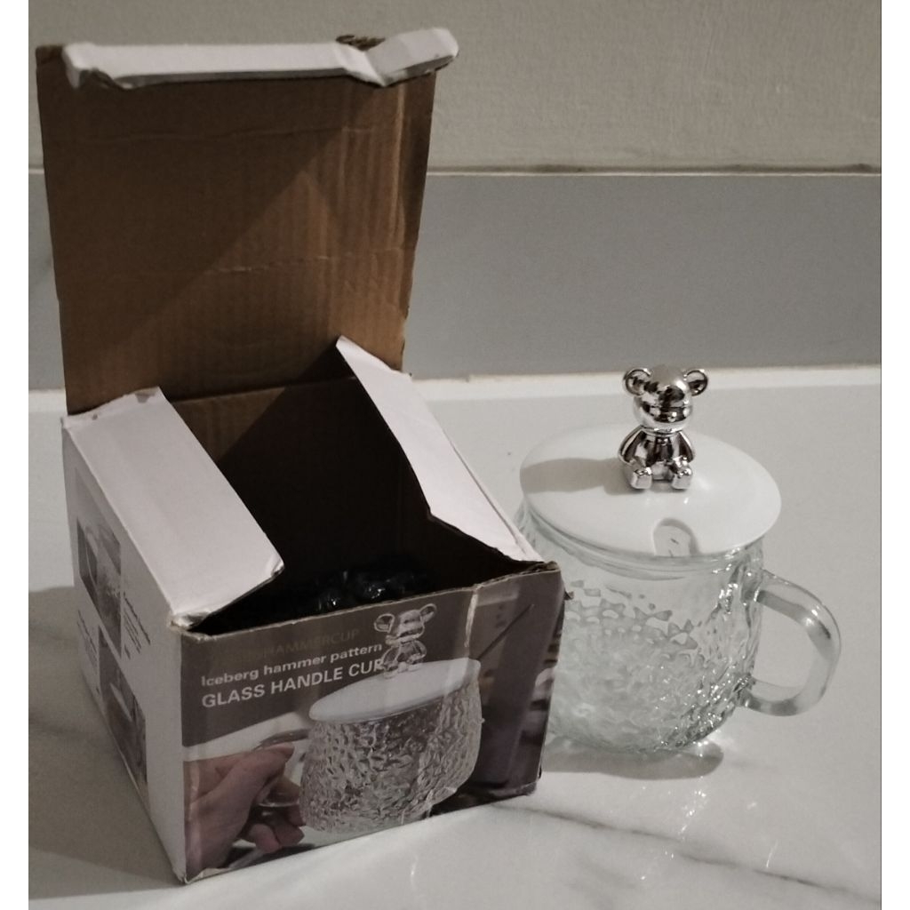 

Glass Handle Cup | Gelas Beruang Kaca