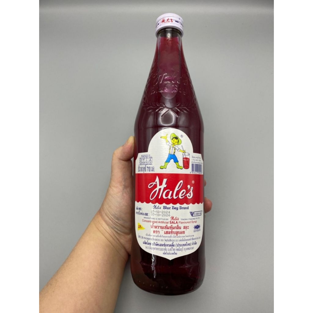 

IMPORT THAILAND SIRUP HALE'S BLUE BOY RASA SALA 900ml