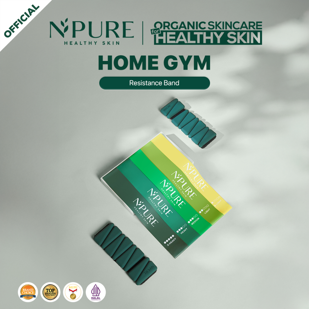 SPECIAL GIFT - MEMBERSHIP - NPURE Merchandise Home Gym - Resistance Band 5Pcs