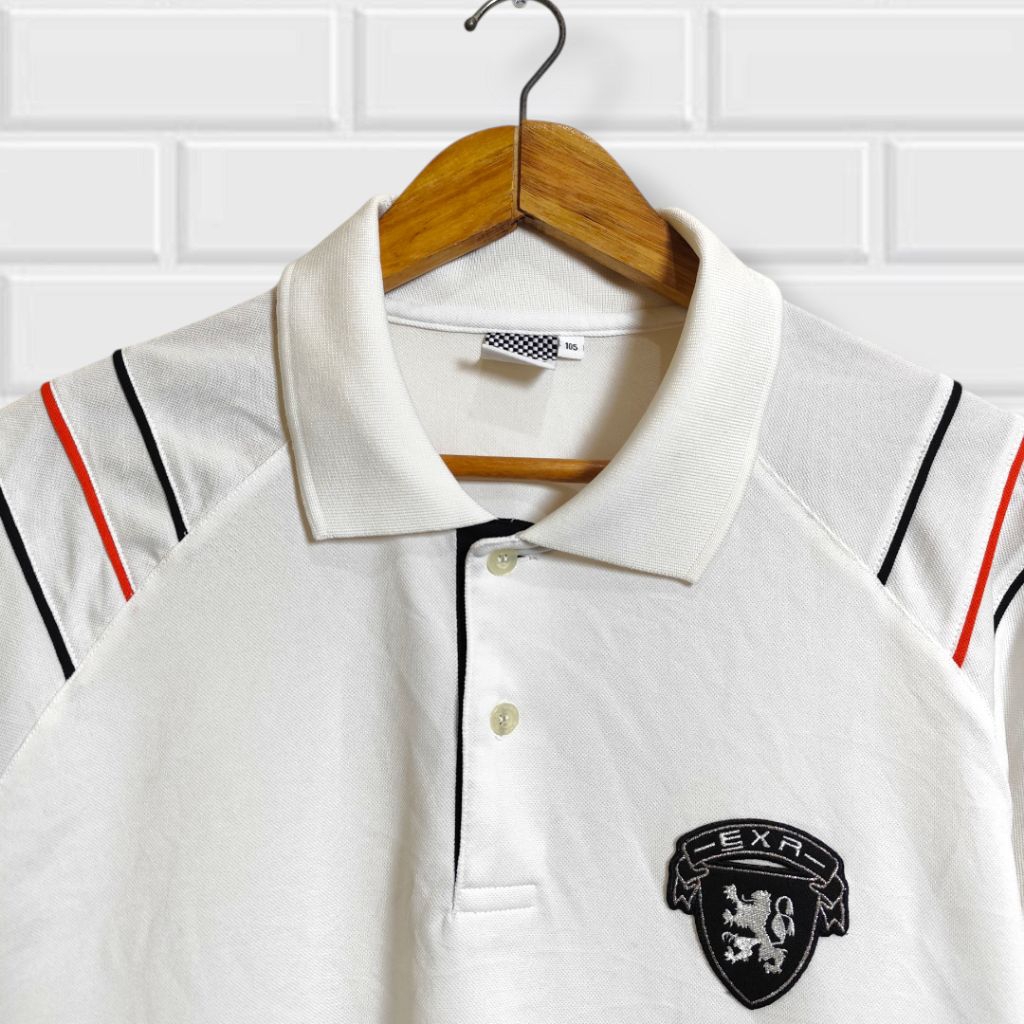 EXR PROGRESSIVE Kaos olahraga berkerah pria, pakaian olahraga pria atasan pria