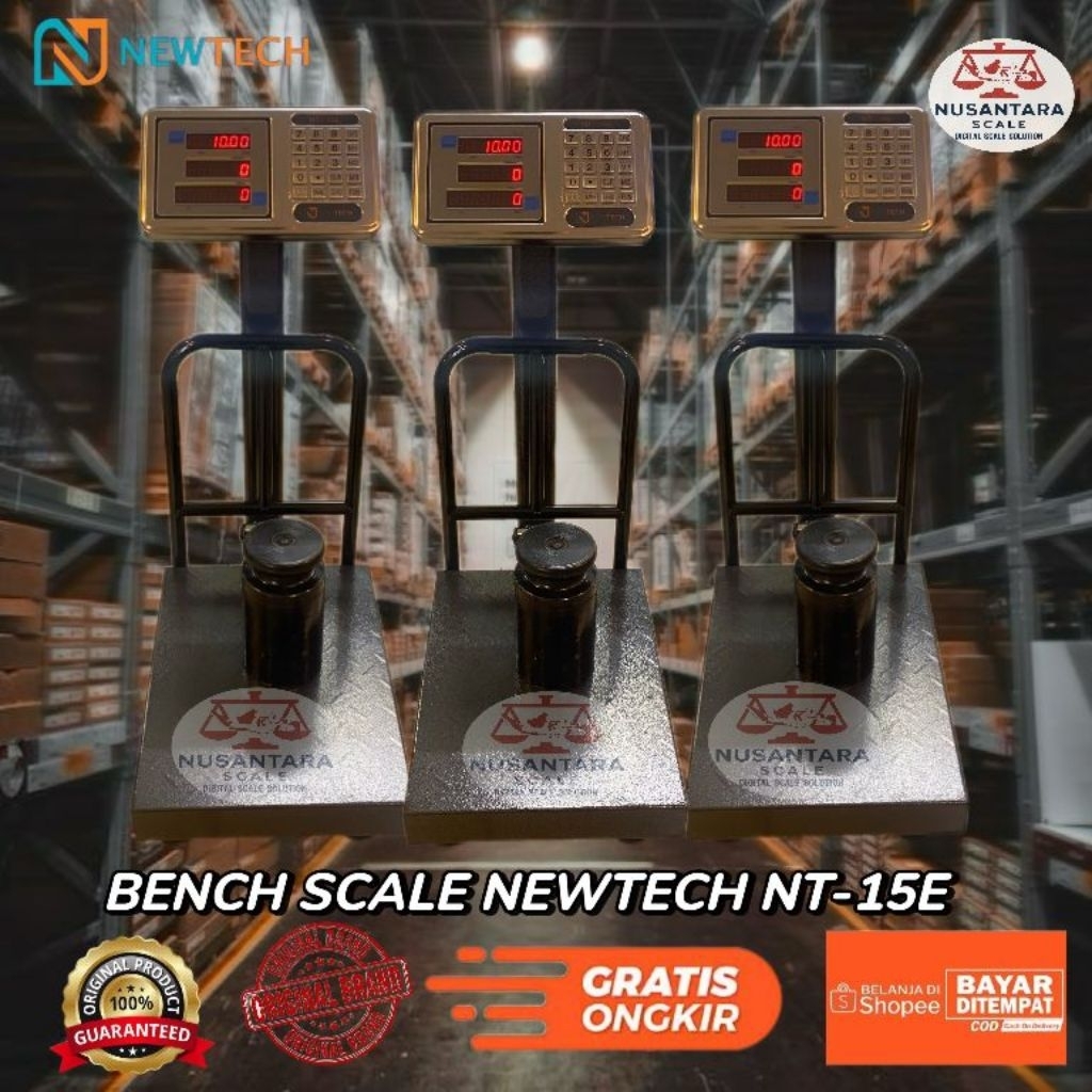 timbangan duduk digital 50kg / Timbangan barang 50kg NEWTECH
