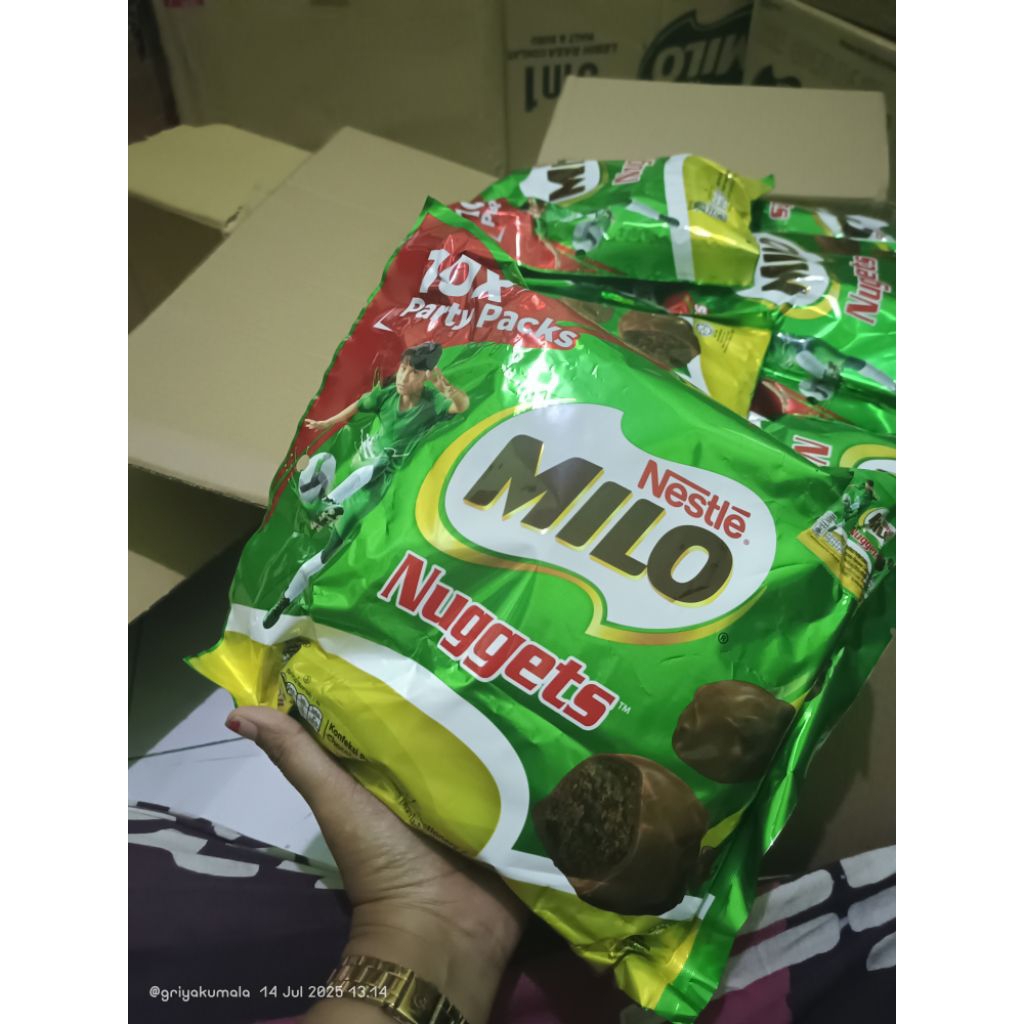 

Milo nuggets isi 10