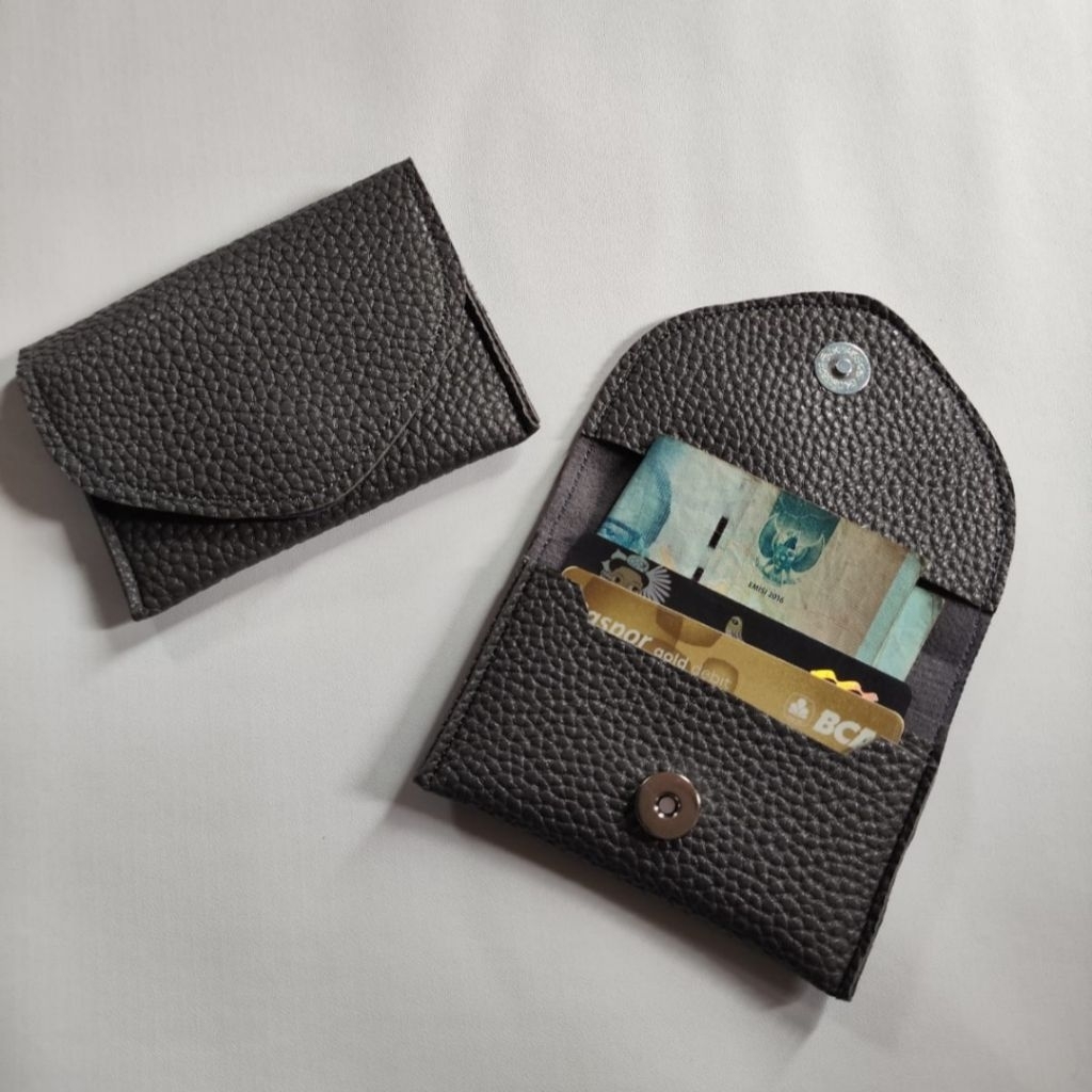 Dompet Mini Papirut Dompet Wanita Minimalis Multifungsi Kartu/Koin